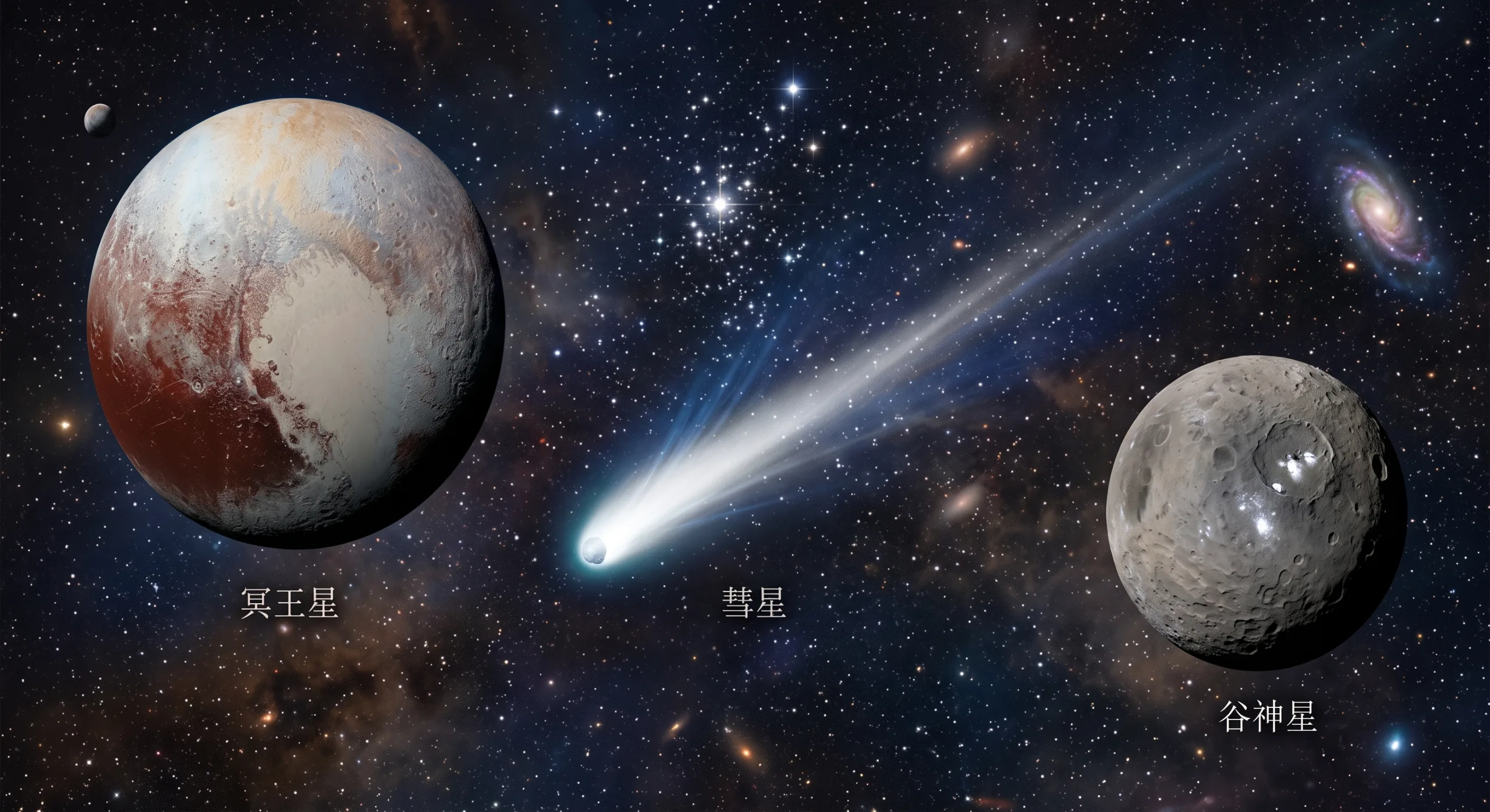 冥王星:极寒深处那颗带着心形氮冰平原的浪漫使者